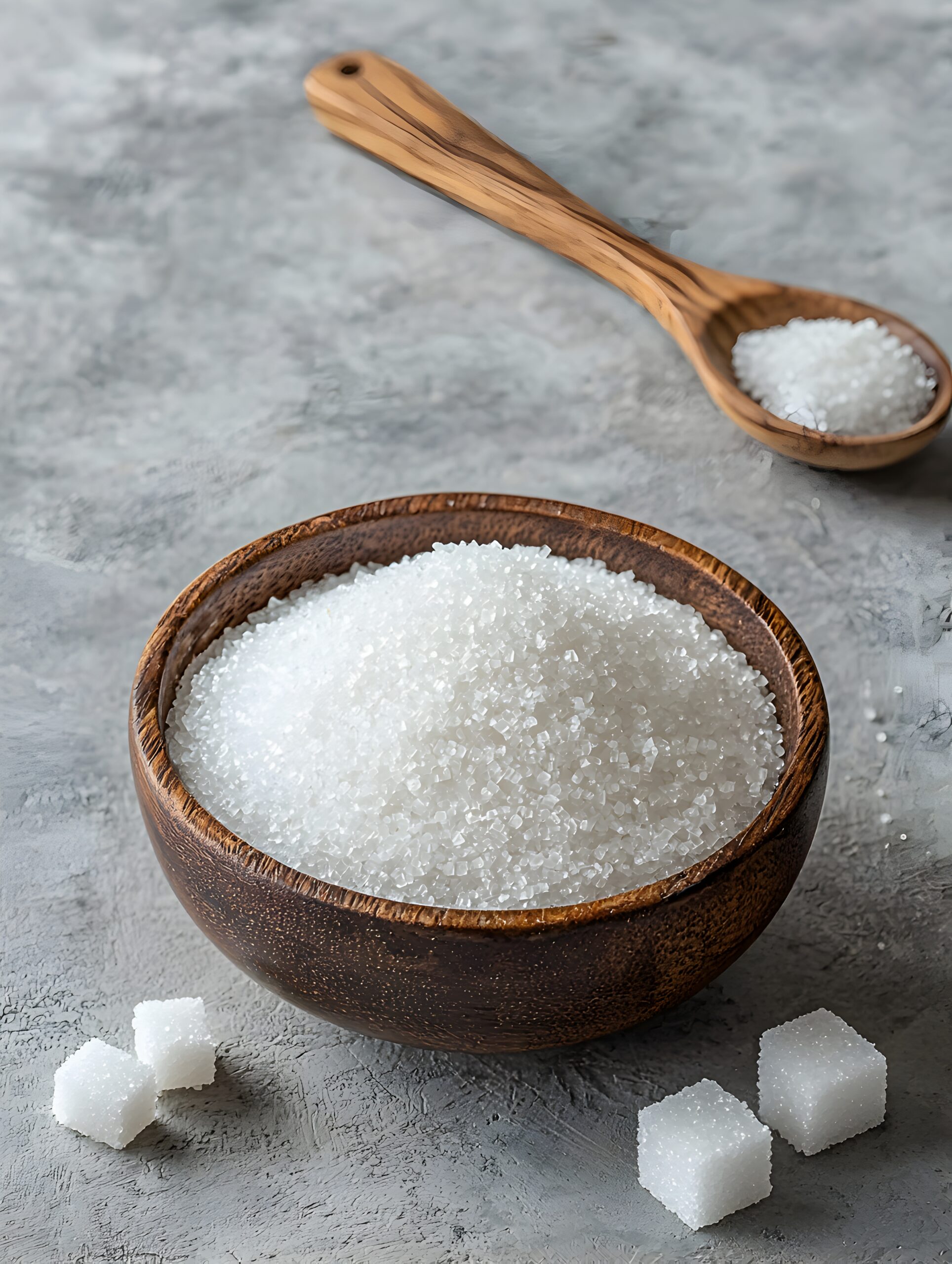 Refined white sugar crystals used across baking, beverages and confectionery